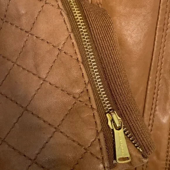 michael Kors Leather Jacket - Picture 6 of 14